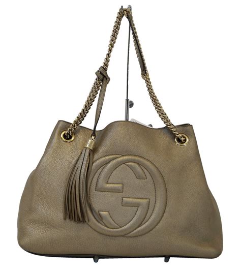 small gold camelia gucci bag with gold chain|Designer Chain Shoulder Bags .